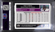 Load image into Gallery viewer, 2005 RAY LEWIS Topps Chrome (Refractor) #33 (PSA 7)