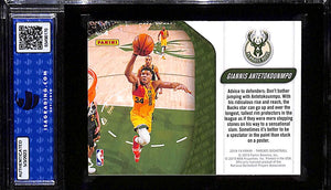 2018 GIANNIS ANTETOKOUNMPO Panini Threads In Motion Dazzle # 4 (ISA4)