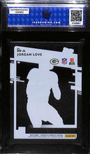 Load image into Gallery viewer, 2020 JORDAN LOVE Panini Chronicles Clearly Donruss Rated Rookie # RR-JL (ISA9)