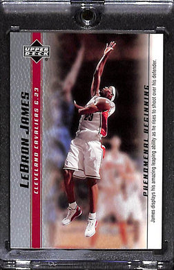 2004 LeBRON JAMES Upper Deck Phenomenal Beginnings Rookie #12