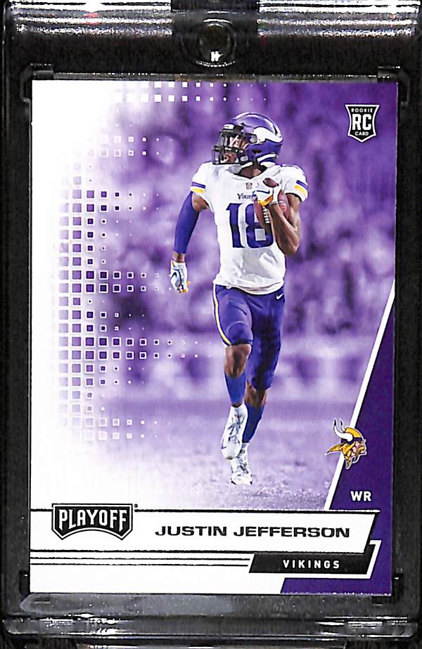 2020 JUSTIN JEFFERSON Panini Playoff # 213