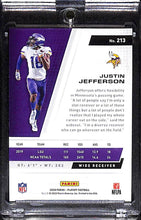 Load image into Gallery viewer, 2020 JUSTIN JEFFERSON Panini Playoff # 213