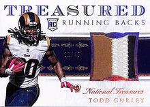 Load image into Gallery viewer, 2015 Todd Gurley (RC) Panini National Treasures # TRB-TG 22/49