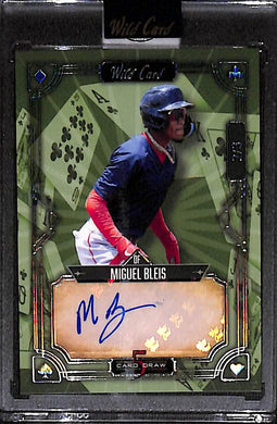 2023 Miguel Bleis # 5CDCL-55 Wild Card 5 Card Draw (2/3) Auto