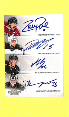 2013-14 Panini Contenders C4-MIN Autographs