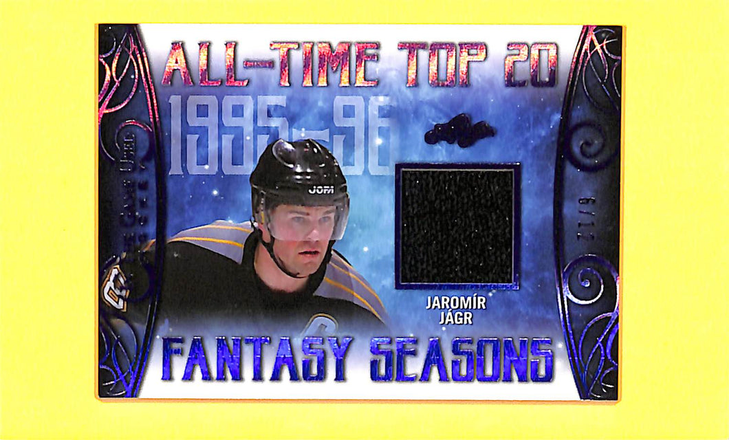 2019 Jaromir Jagr All Time Top 20 # ATFS-08 / 06/12