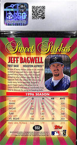 1997 Jeff Bagwell # SS2 Sweet Strokes (CSG 9)