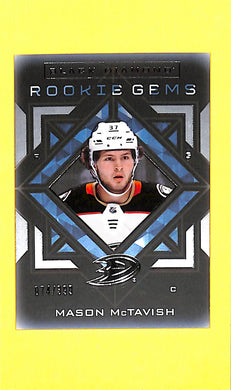 2021-22 Mason McTavish # RG-MM Black Diamond Rookie Gems 074/399