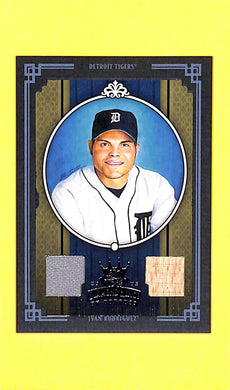 2005 Ivan Rodriguez # 344 Diamond Kings Crowning Moment (053/100)