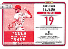 Load image into Gallery viewer, 2022 Anderson Tejeda # TT3S-AT Panini Absolute (Auto) Patch 57/75