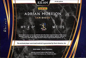 2020 Adrian Morejon # RJS-AM Panini Select (022/250)