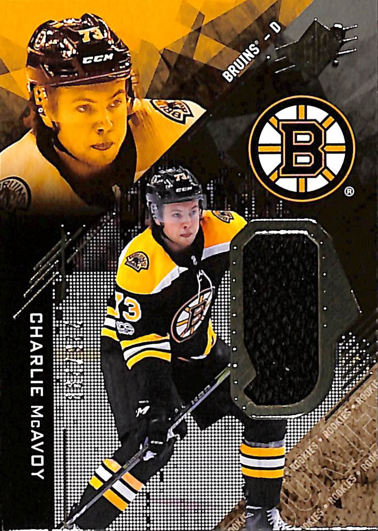 2017-18 Charlie McAvoy #R-CM SPX Rookie Patch (228/299)