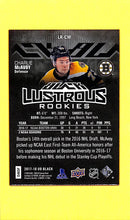 Load image into Gallery viewer, 2017-18 Charlie McAvoy # LR-CM Black Lustrous Rookie (022/299)