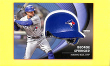 Load image into Gallery viewer, 2020 Geroge Springer # BH-GS Commemorative Batting Helmet Card