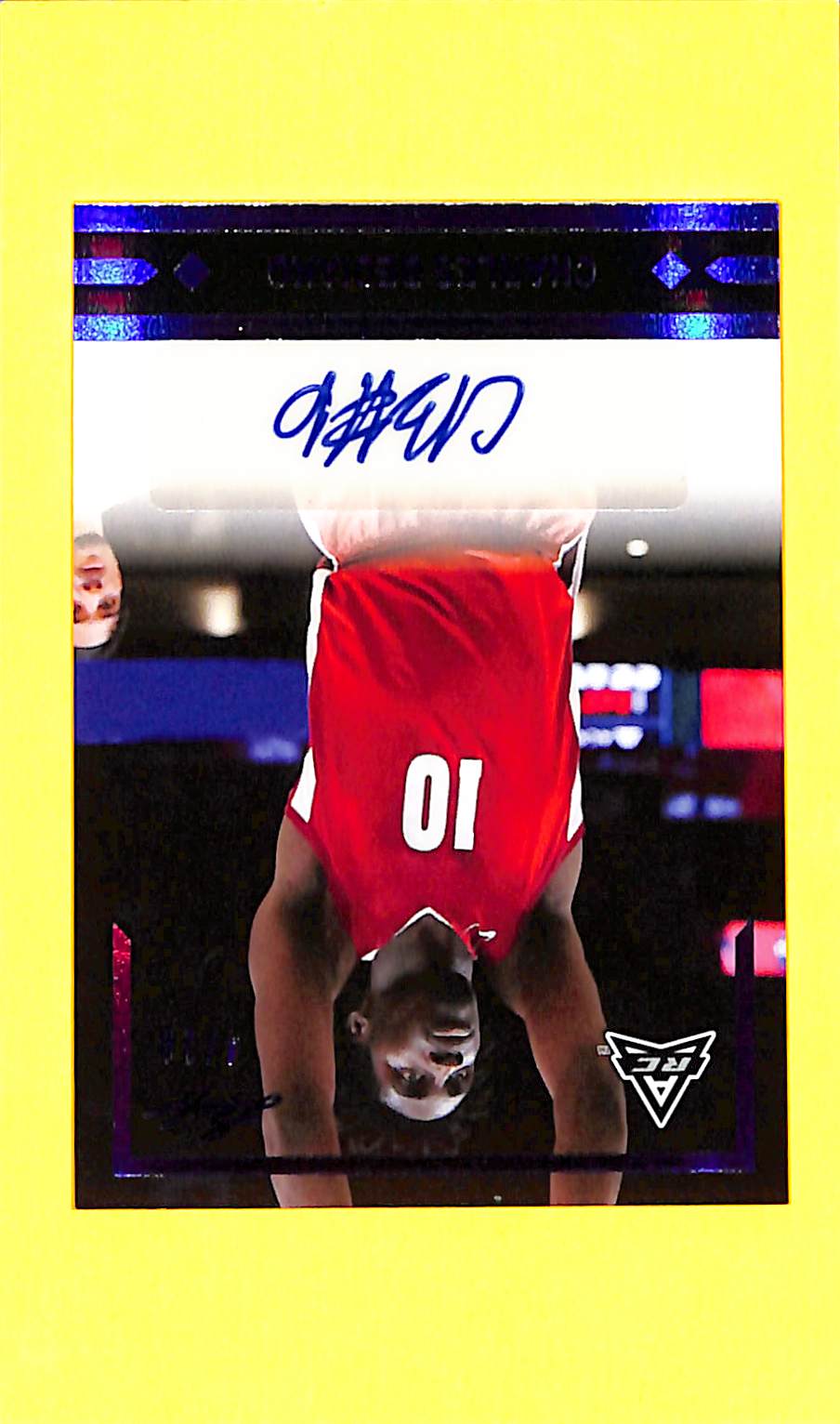 2022 Charles Bediako ARC Gold Leaf Rookies # GLR-CB1 (04/20) Auto