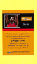 Load image into Gallery viewer, 2022 Charles Bediako ARC Gold Leaf Rookies # GLR-CB1 (04/20) Auto