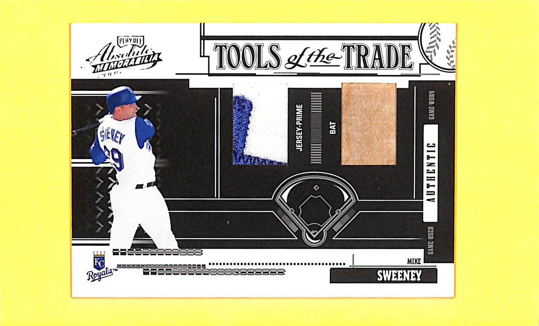 2005 Mike Sweeny # TT-156 Playoff Absolute Tools of The Trade (09/25)