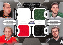 Load image into Gallery viewer, 2015-16 # AS4-8 All Star Quad Fabrics / Getzlaf / Sequin / Kane / Kopitar