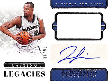 2018-19 Rashard Lewis # LL-RLW National Treasures Lasting Legacies (80/99)