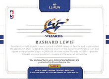 Load image into Gallery viewer, 2018-19 Rashard Lewis # LL-RLW National Treasures Lasting Legacies (80/99)