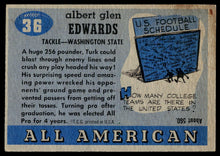 Load image into Gallery viewer, 1955 Topps All-American #36 Turk Edwards