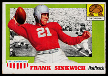 Load image into Gallery viewer, 1955 Topps All-American #69 Frank Sinkwich