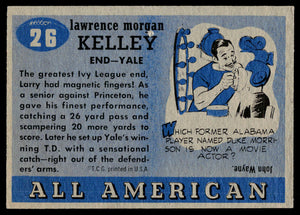 1955 Topps All-American #26 Larry Kelley