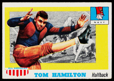 1955 Topps All-American #9 Tom Hamilton