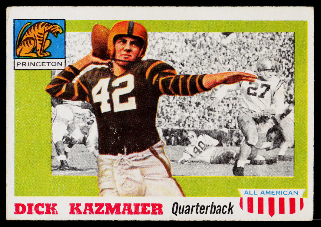 1955 Topps All-American #23 Dick Kazmaier