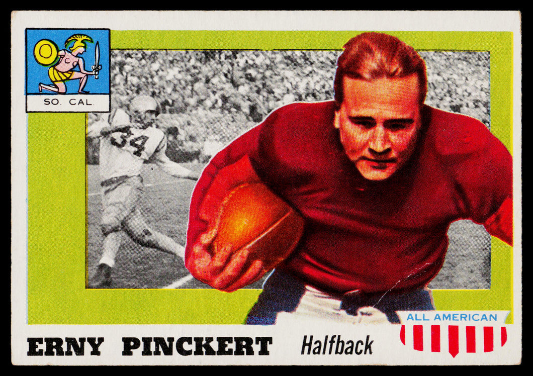 1955 Topps All-American #4 Erny Pinckert