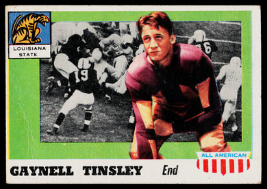 1955 Topps All-American #14b Gaynell Tinsley