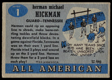 Load image into Gallery viewer, 1955 Topps All-American #1 Herman Hickman