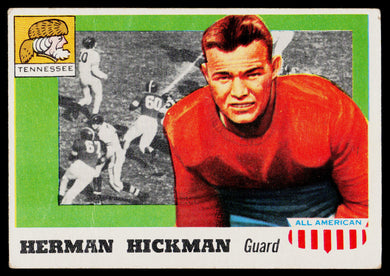 1955 Topps All-American #1 Herman Hickman