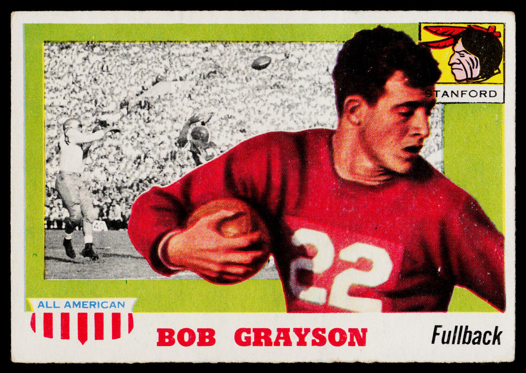 1955 Topps All-American #5 Bob Grayson