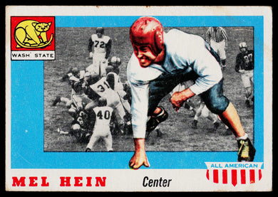 1955 Topps All-American #28 Mel Hein