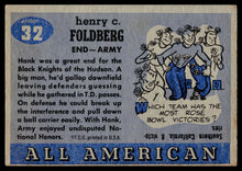 Load image into Gallery viewer, 1955 Topps All-American #32 Hank Foldberg