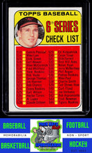 Load image into Gallery viewer, 1969 Topps #504 6th Series Check List: 513-588 (Brooks Robinson)