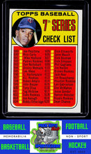 Load image into Gallery viewer, 1969 Topps #582b 7th Series Check List: 589-664 (Tony Oliva) Pink Circle on Back