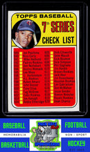 Load image into Gallery viewer, 1969 Topps #582a 7th Series Check List: 589-664