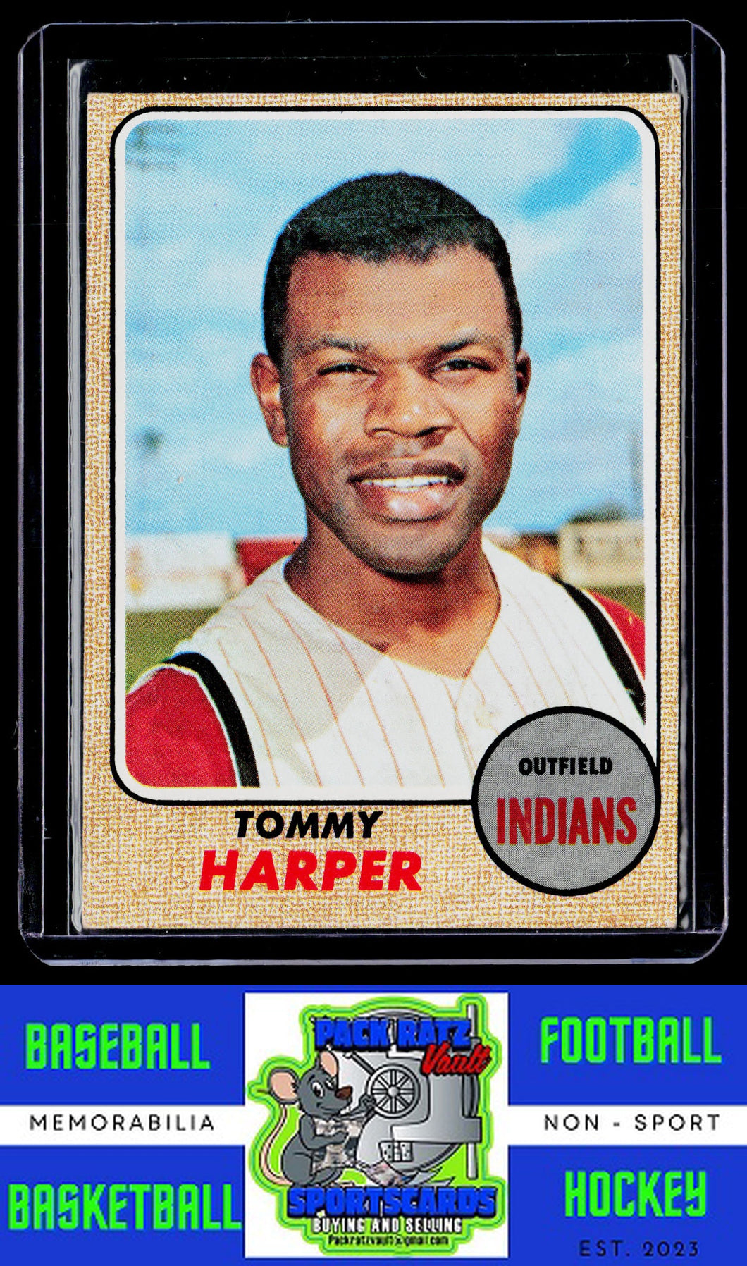 1968 Topps #590 Tommy Harper