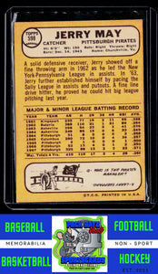 1968 Topps #598 Jerry May