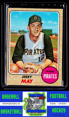 1968 Topps #598 Jerry May