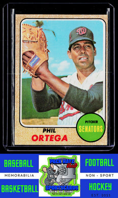 1968 Topps #595 Phil Ortega