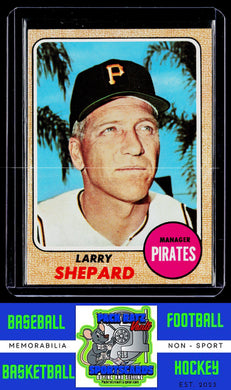 1968 Topps #584 Larry Shepard