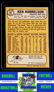 1968 Topps #566 Ken Harrelson