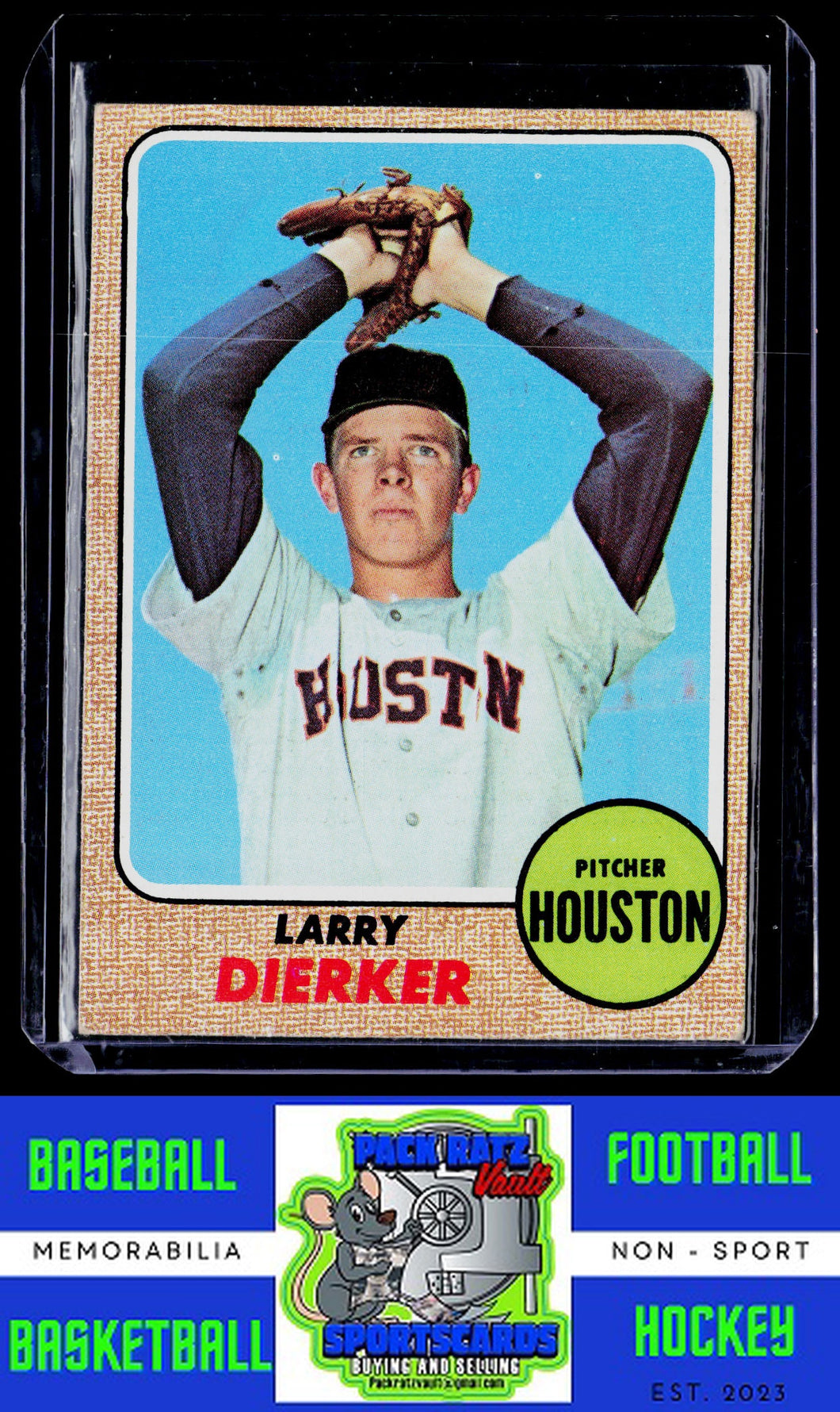 1968 Topps #565 Larry Dierker