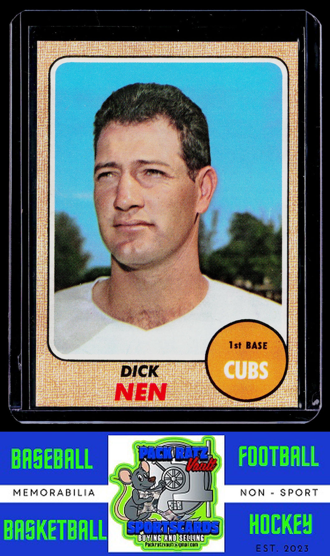 1968 Topps #591 Dick Nen