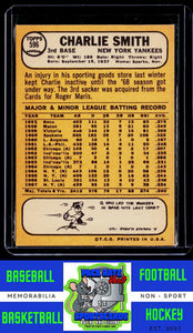 1968 Topps #596 Charlie Smith