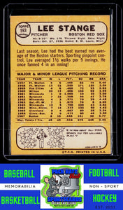 1968 Topps #593 Lee Stange