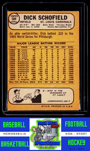 1968 Topps #588 Dick Schofield